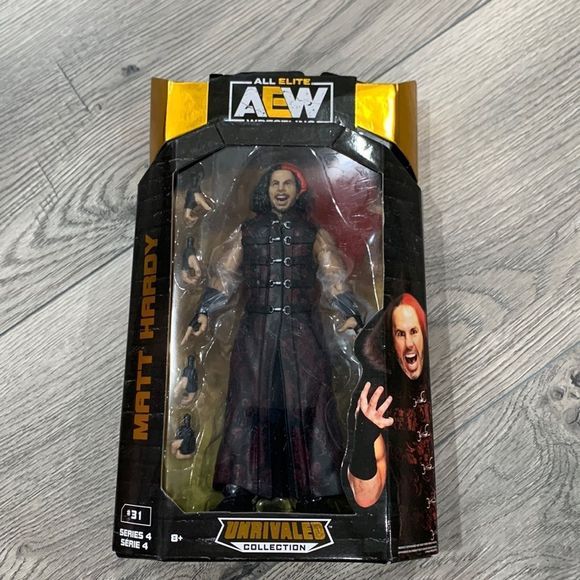 AEW Matt Hardy Unrivaled Series 4 Jazwares Figure - Picture 1 of 4